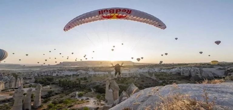 Valentin Delluc, Kapadokya’da bir ilki gerçekleştirdi