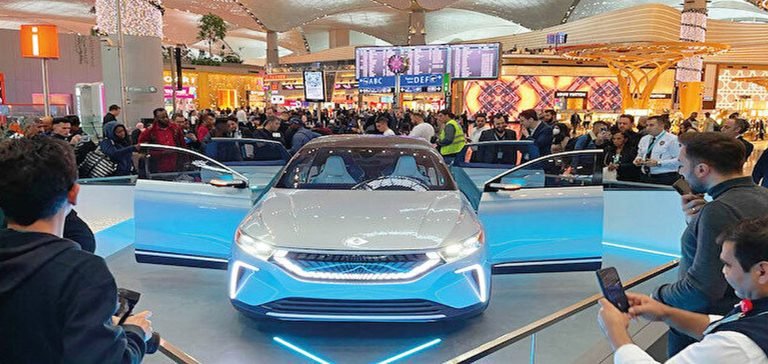 TOGG İstanbul Havalimanı’nda görücüye çıktı