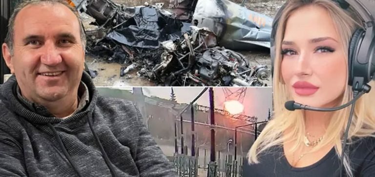 Bursa’da 2 kişinin öldüğü uçak kazası güvenlik kamerasında