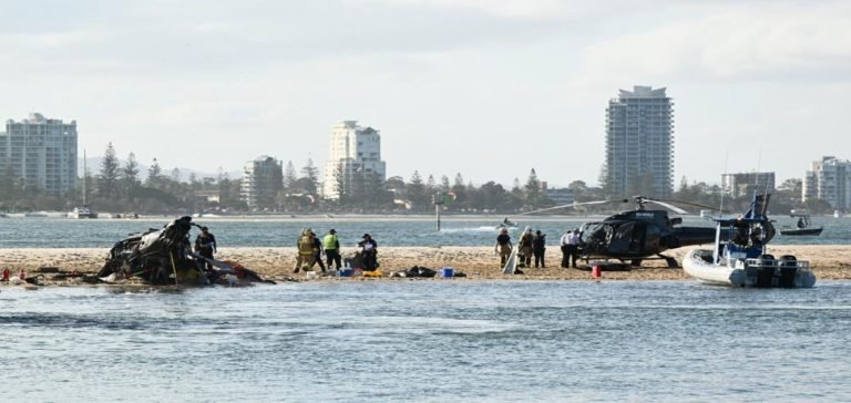 Avustralya’da 2 helikopter çarpıştı: 4 ölü, 8 yaralı