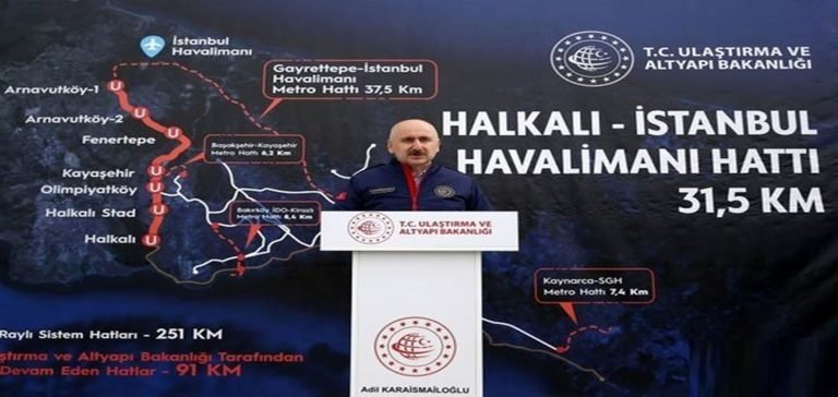 Kağıthane-İstanbul Havalimanı metrosu 22 Ocak 2023’te açılıyor