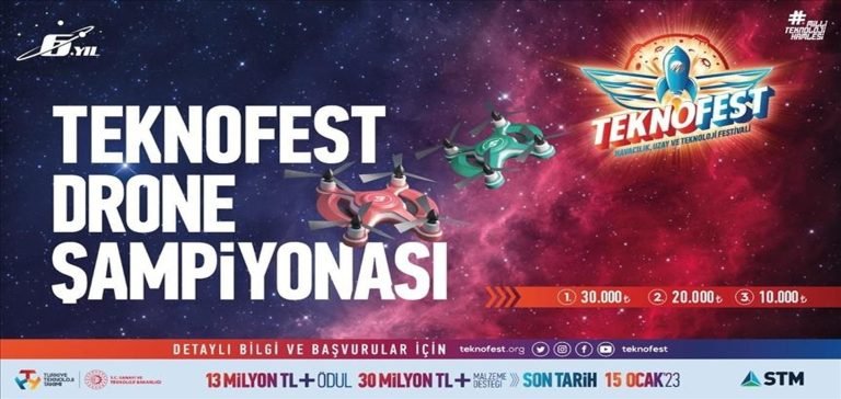 TEKNOFEST Drone Şampiyonası’na başvurular 15 Ocak’ta sona erecek