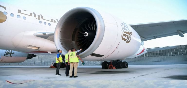 Emirates, tamamen Sürdürülebilir Havacılık Yakıtı motoru için zemin testini tamamladı