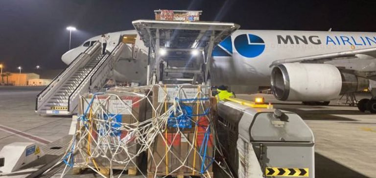 BAE, depremzedelere şu ana kadar 106 uçakla 3 bin ton yardım malzemesi gönderdi