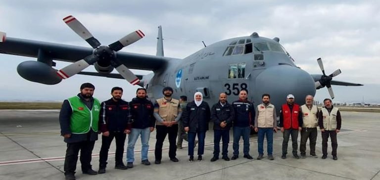 Ürdün depremzedeler için Kahramanmaraş’a yardım uçağı gönderdi