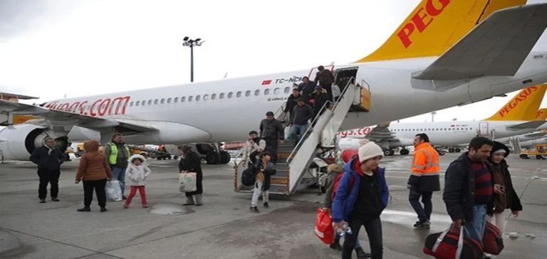 Pegasus’tan ücretsiz tahliye uçuşlara ilişkin açıklama