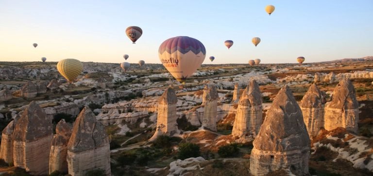 Kapadokya’yı şubatta 11 bin 761 turist gökyüzünden izledi