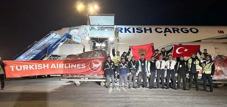 Turkish Cargo, Dünya Etnospor Konfederasyonunun temin ettiği Kırgız çadırlarını Gaziantep’e taşıyor