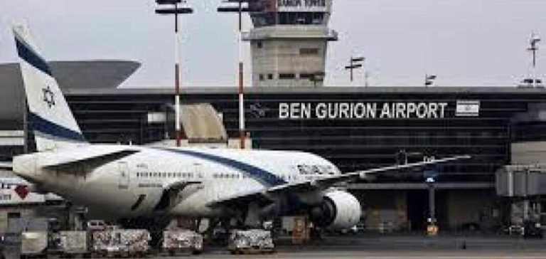 İsrail’deki Ben Gurion Uluslararası Havalimanında seferler durduruldu