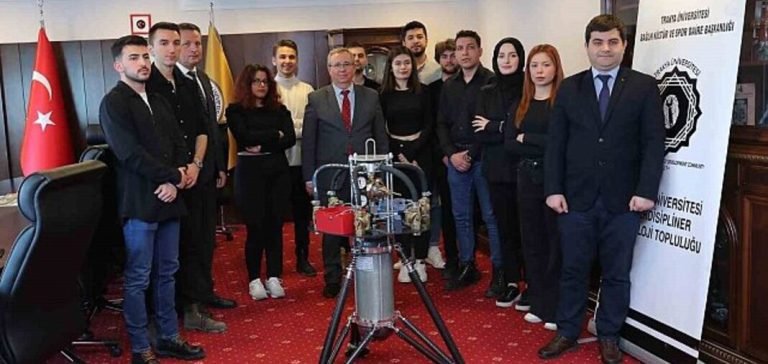 Trakya Üniversitesi Meriç Roket Takımı, TEKNOFEST 2023’teki yarışmaya hazırlanıyor