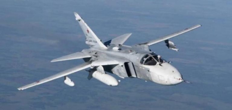 Ukrayna: Bahmut’ta Su-24M bombardıman uçağı düşürüldü