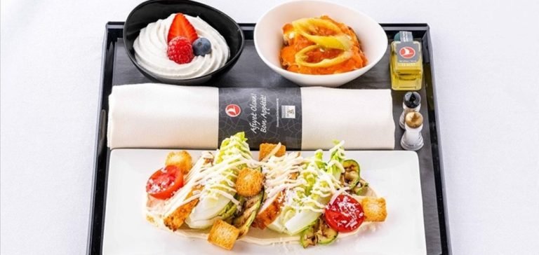 THY yurt içi uçuşlarındaki ikram menüsünü yeniledi