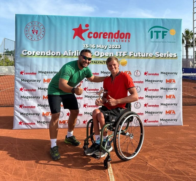 20 ülkeden 60 tekerlekli sandalye tenisçisi, Corendon Sports Open’da mücadele edecek