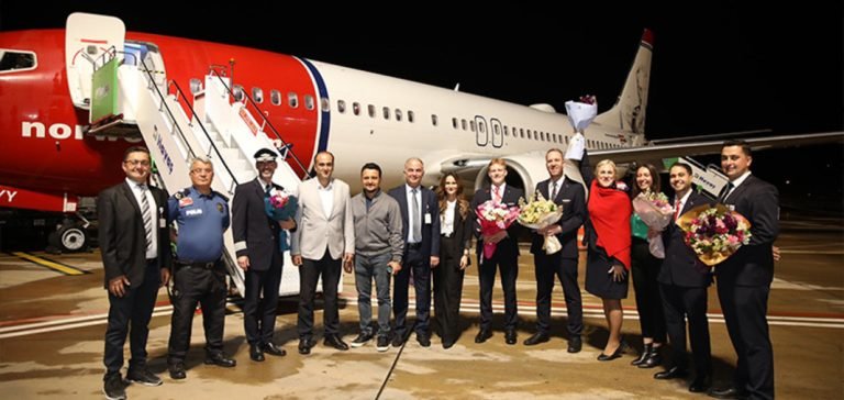 Norwegian Air Alanya’ya ilk uçuşunu gerçekleştirdi