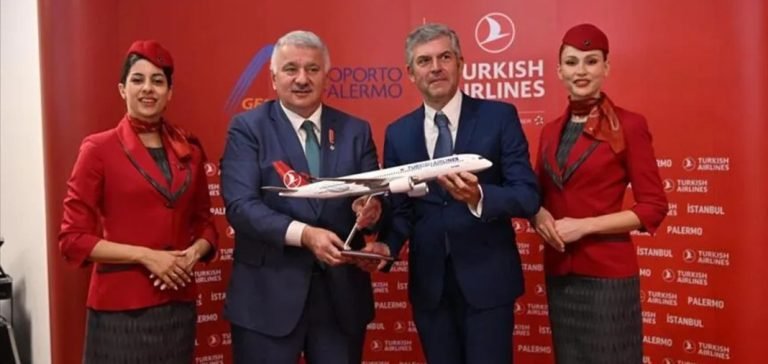 THY’nin İtalya’daki yeni rotası Palermo’ya direkt uçuşlar başladı