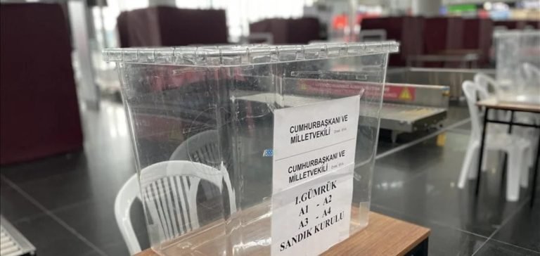 İstanbul Havalimanı’nda seçim sandıkları ikinci tura hazır