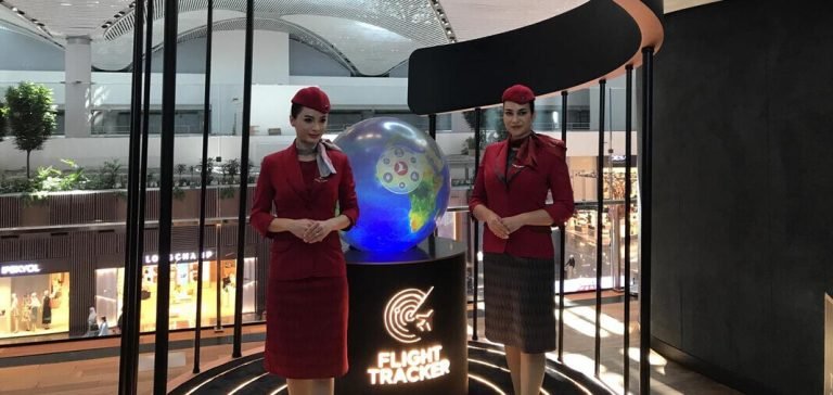 THY, “Flight Tracker” dijital küresini yolcuların kullanımına sundu
