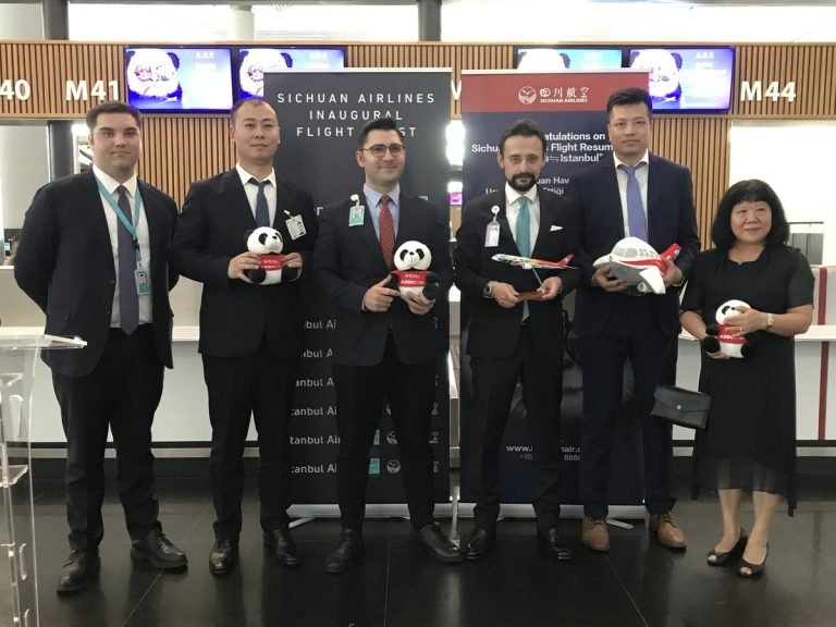 Sichuan Airlines, İGA İstanbul Havalimanı uçuşlarına yeniden başladı