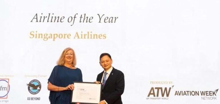 Singapore Airlines, ‘ATW ödüllerinde Yılın Havayolu’ seçildi