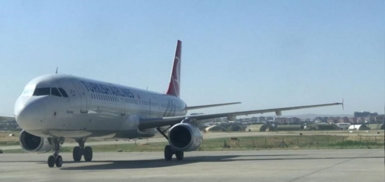 Batman’da THY uçağına kuş çarptı