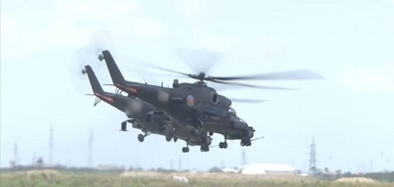 Türkiye ve Azerbaycan askeri helikopterlerle ortak tatbikat başlattı