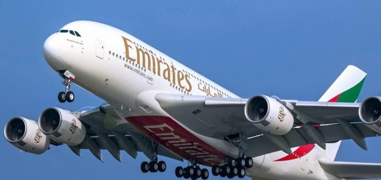 Emirates Airbus A380, Pandemi Sonrası İlk Ticari Uçuşunu Gerçekleştirdi