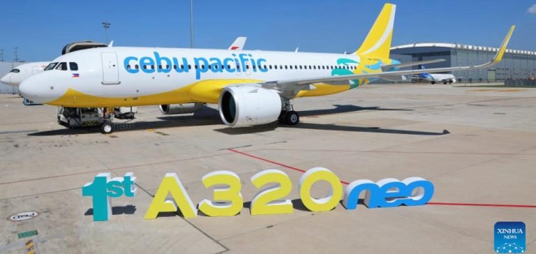 Çin’de Filipinli havayolu şirketine Airbus teslimatı