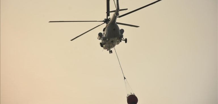 Kemer’deki orman yangınında hava gücü 4 günde 1963 sorti yaptı