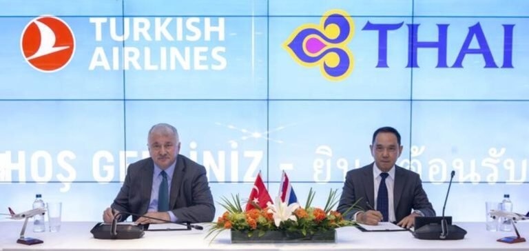 THY, Thai Havayolları’yla iş birliği anlaşması imzaladı