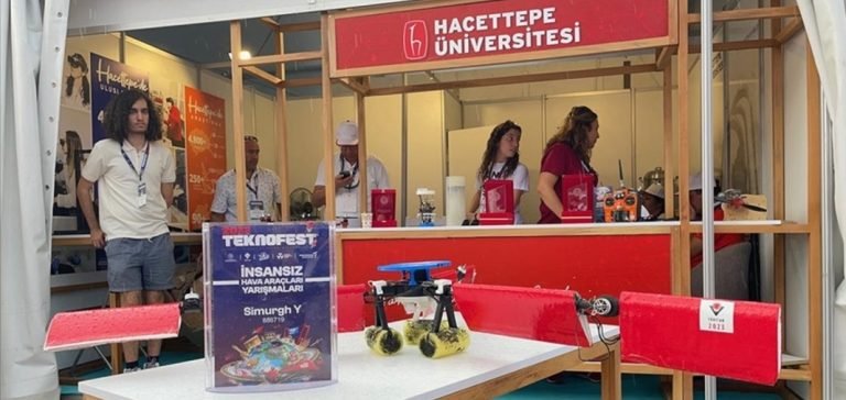 Hacettepeli öğrencilerden “afetlerde baz istasyonu” görevi icra edecek dron