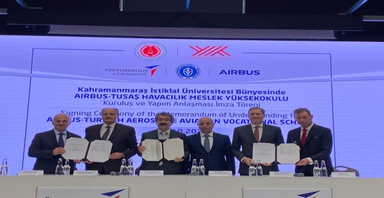 “TUSAŞ ve Airbus, Kahramanmaraş’ta Havacılık Eğitimine Yeni Bir Soluk Getiriyor
