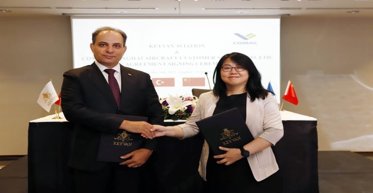 Türk-Çin Havacılık İlişkileri Güçleniyor: Keyvan Havacılık, COMAC ile Anlaşma İmzaladı