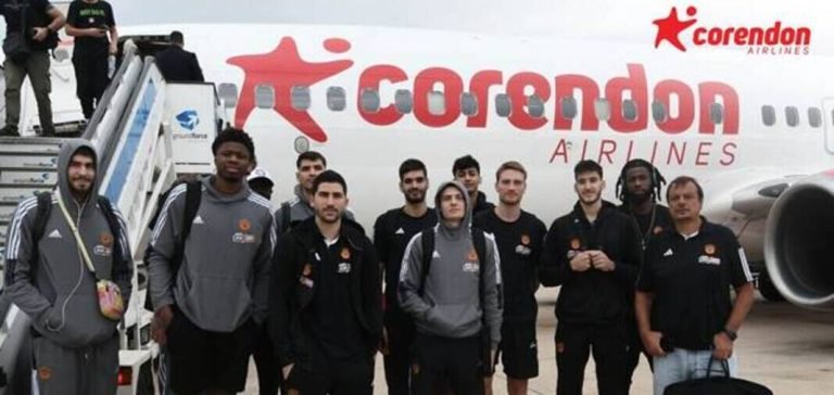PanathInaIkos BC, corendon aırlınes ile uçacak
