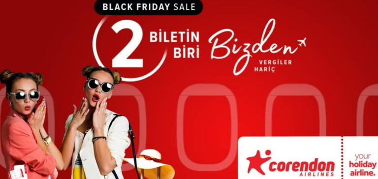 Corendon Airlines’ta süper indirim haftası başladı