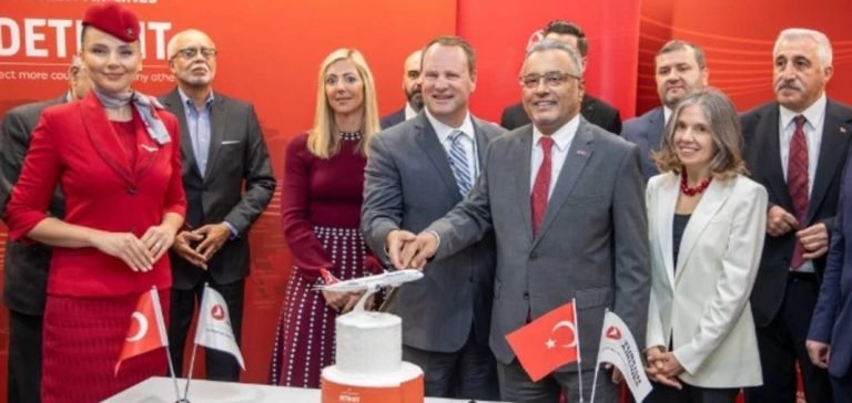 THY’nin Detroit uçuşları başladı