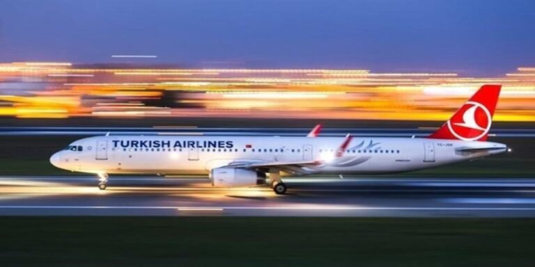 Yıldırım isabet eden THY uçağı İstanbul’a geri döndü