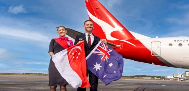 Qantas’ın Embraer E190’ları İle Darwin-Singapur Uçuşları 2024’te Başlıyor