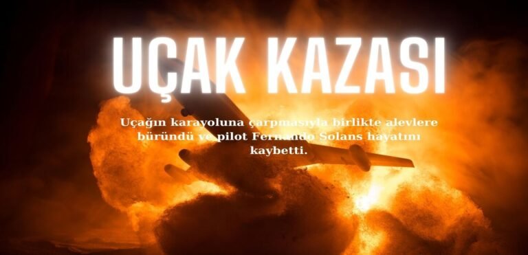 Şili’de Orman Yangınlarıyla Mücadele Eden Uçak, Şili’de Yerde Alev Aldı: Pilot Öldü