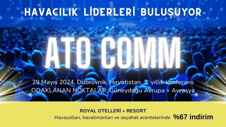 Havacılık Liderleri 29 Mayıs’ta Dubrovnik’te Buluşuyor: Ücretsiz Katılım Fırsatı