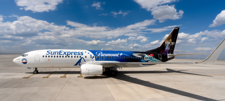 SunExpress, “Star Trek: Strange New Worlds” dizisine özel tasarımı ile gökyüzüyle buluştu