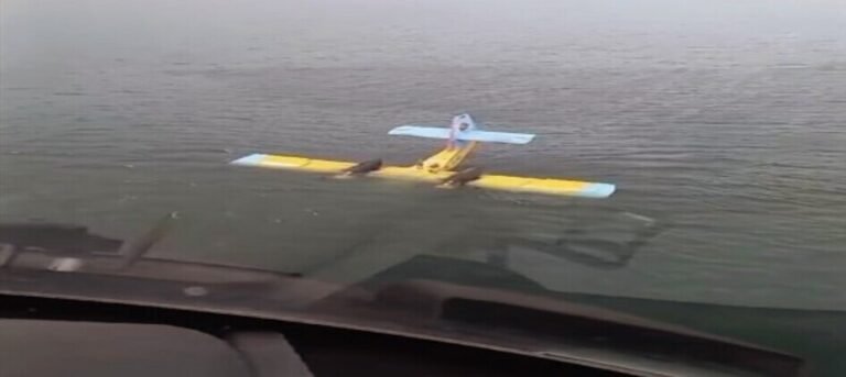 THK Yangın Söndürme Uçağı Bafa Gölü’nde Kaza Yaptı: 3 Kişi Kurtarıldı