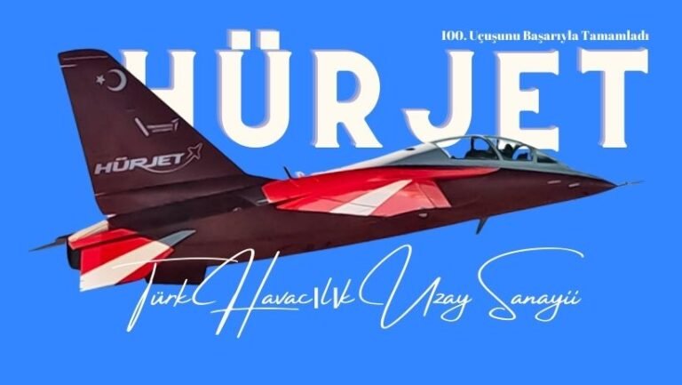HÜRJET Jet Eğitim Uçağı 100. Uçuşunu Başarıyla Tamamladı