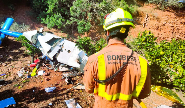 İspanya’da Helikopter, Yüksek Gerilim Hatlarına Çarptı: Üç Ölü