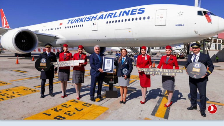 THY, 131 Ülkeye Uçuşla Guinness Dünya Rekoru ile Uçuş Ağını Taçlandırdı
