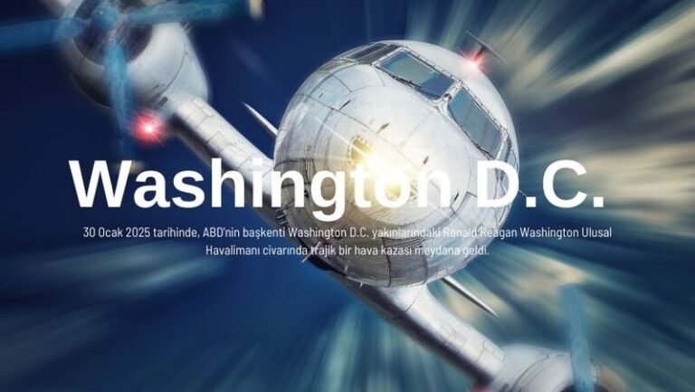 Washington Semalarında Facia: Yolcu Uçağı ve Askeri Helikopter Çarpıştı