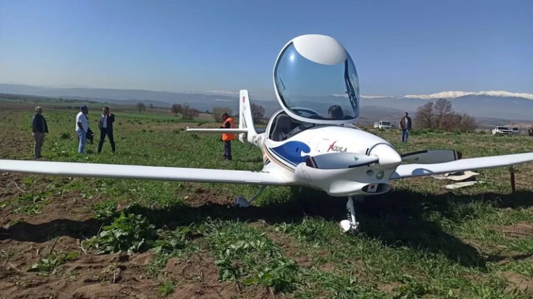 Bursa’da Eğitim Uçağından Zorunlu İniş: Mucizevi Kurtuluş