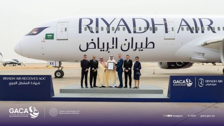 Riyadh Air, 2025’te Uçuşlara Başlamak İçin GACA’dan Onay Aldı