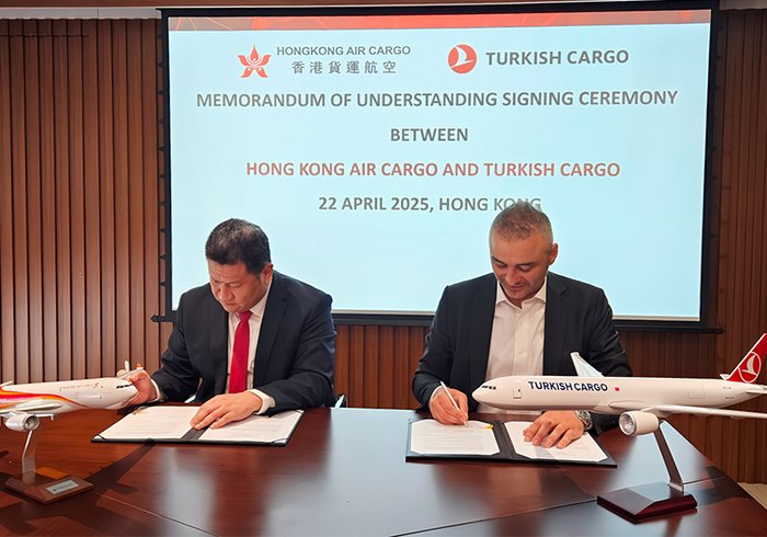 Turkish Cargo, Asya’daki Gücünü Hong Kong Air Cargo ile Pekiştiriyor