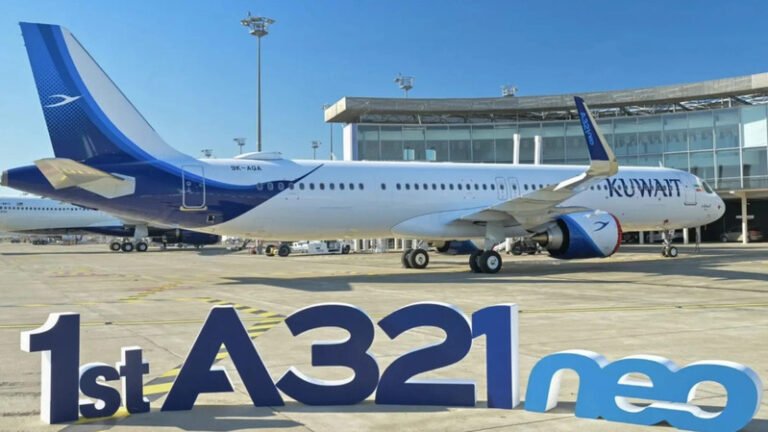 Kuwait Airways, İlk Airbus A321neo Uçağını Filosuna Kattı