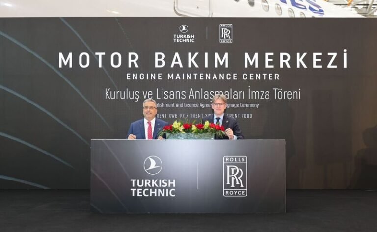 Turkish Technic ve Rolls-Royce’tan İstanbul’da Dev Motor Bakım Üssü